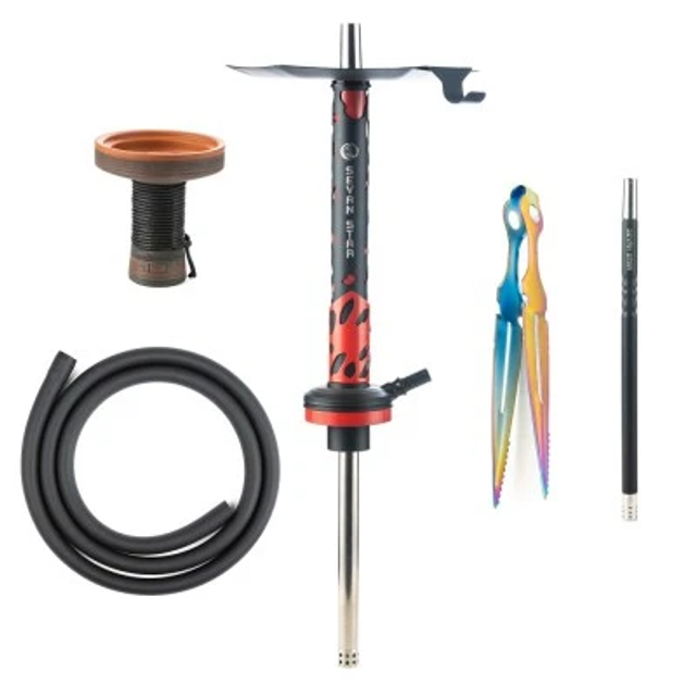 Кальян 7 Star - TH 64 Красный