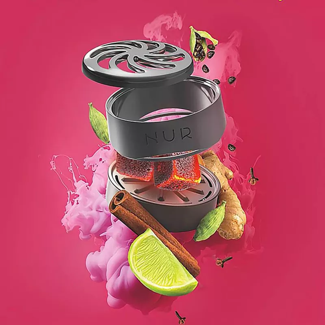 Капсула для кальяна Nur Крепкий - Апельсин Черника 20 г