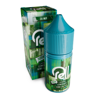 Купить Ароматизатор Rell Azure 28 мл - Sour Lemonade Kiwi Cactus