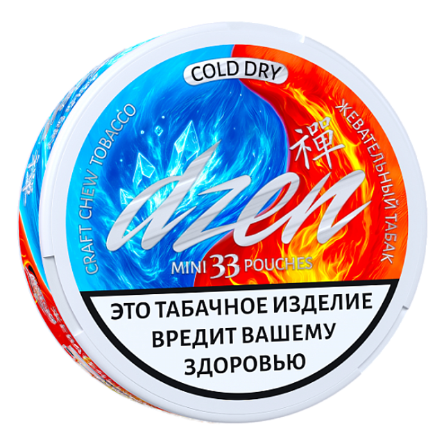 Жевательный табак DZEN Mini - Cold Dry 9г