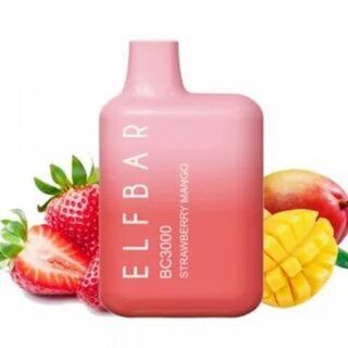 Купить Одноразовый Pod Elf Bar BC3000 - Клубника Манго (3000 затяжек)