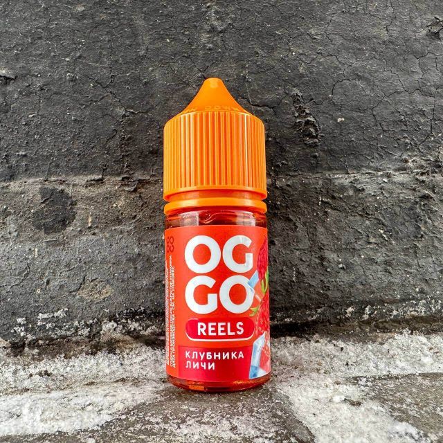 OGGO Reels Ice salt 30 мл - Клубника личи (20 мг)