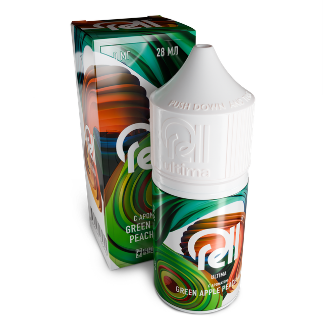 Rell Ultima Salt 3 мл - Green Apple Peach Kiwi (0 мг)