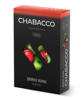 Купить Бестабачная смесь Chabacco Medium - Double Apple 50 г