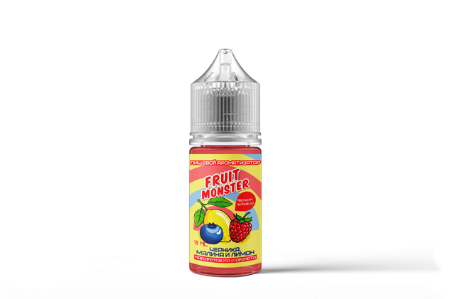 Ароматизатор Fruit Monster 15 мл Premium 2.0 - Черника Малина Лимон