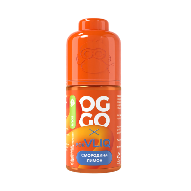 Ароматизатор Oggo x VLiq Sour 14 мл - Смородина Лимон